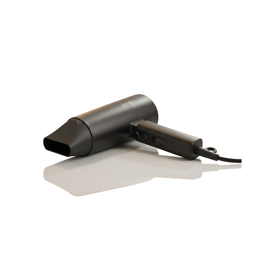 1875W Black Hair Dryer